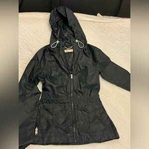 Hollister Black Hooded Jacket